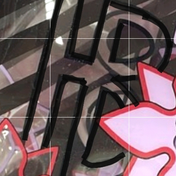 🌸 Henri Bendel Pink Floral PVC Striped/Clear Tote Bag NWOT! - Picture 2 of 11